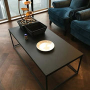 简约现代茶几实木美式复古铁艺北欧简单客厅简易小户型桌子小茶桌
