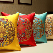 中式红木沙发抱枕客厅古典靠背床头靠包大号靠腰枕含芯中国风靠垫