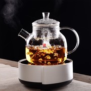 一屋窑玻璃茶壶套装耐热手工，茶具日式电陶炉，蒸煮泡茶壶功夫茶加厚