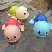 宝宝婴儿童洗澡玩具沐浴戏水小乌龟游泳发条小猪男孩女孩浴室玩水