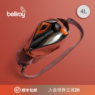 Bellroy澳洲Lite Sling Mini 4L迷你轻行胸包男女环保防水斜挎包