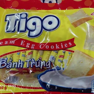 越南特产正宗进口tigo白巧克力，面包干早中晚茶点休闲零食小吃