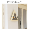 Lynn's立意 中古三角壁灯 包豪斯极简玄关床头过道墙壁卫生间灯具