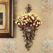 欧式客厅壁挂花盆壁饰墙饰家居，墙壁软装饰品玄关，花艺挂件复古花瓶