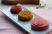 立体玫瑰花手工面食糕点馒头绿豆南瓜饼冰皮月饼模具木质
