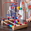 婴儿玩具多功能绕珠男女孩益智力，幼童动脑0-1一2岁半宝宝早教串珠