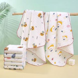 新生婴儿产房包被纯全棉夏季包巾初生儿包单宝宝浴巾抱被A类加厚