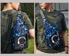 E1胸包帆布ins多功能男女学生韩版斜挎旅游运动手机胸包