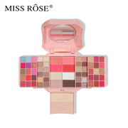 missrose64色彩妆盘套装眼影，腮红修容粉饼高光粉饼组合套装粉壳