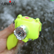 q5led潜水充电头灯强光水下防水远射补光黄光内置锂电池头灯