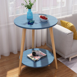 简易小圆桌欧式小茶几沙发边几小尺寸户型家用床头迷你阳台小桌