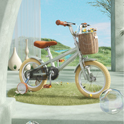 凤凰儿童自行车女孩3-6-8-12岁中大童单车女童公主款脚踏车