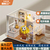 智趣屋迷你diy小屋阳光书房手工拼装木质建筑模型女生日创意礼物