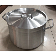加厚大高身桶大容量铝汤锅，煮粥铝锅商用兰州拉面铝桶