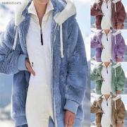 Womens winter clothes puls size coat大码保暖毛毛连帽外套女