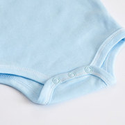 2件套短袖连体衣休闲衣服2023宝宝三角新生儿婴儿婴幼童哈衣