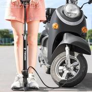 适用于自行车打气筒电动电瓶车，家用高压便携摩托车，充气筒气管子篮