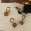 RKia手工编织球球钥匙扣精致女 ins风编织创意高级感汽车挂件挂饰