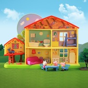 小猪佩奇玩具屋儿童过家家男女孩，房子模型仿真别墅3到6岁生日礼物
