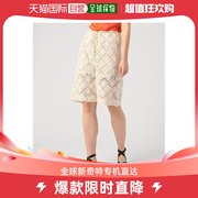 日本直邮TOMORROWLAND 女士复古钩花蕾丝短裤 纯棉材质 自然舒适