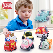 宝宝玩具车模型儿童惯性小汽车，回力工程车婴儿飞机玩具男孩1-3岁