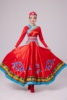 蒙古演出服装女舞台服，大摆裙少数民族藏族，舞蹈演出服装蒙古袍