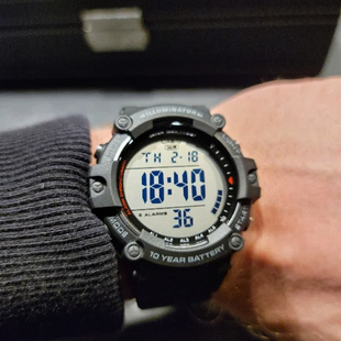 10年电力卡西欧casio电子手表，男表gshock，防水运动ae-1500wh-1a