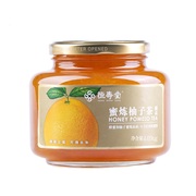 恒寿堂蜜炼柚子茶，1.05kg瓶，蜂蜜冲饮饮品冲泡