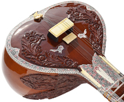 sitar印度西塔琴进口乐器古典雕花专业演出小众乐器演奏电箱