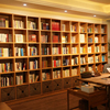 满墙书架实木格子可定制原木书柜樱桃木模块组合置物柜客厅书房柜