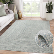 手工棉地毯卧室床边毯家用房间灰色轻奢现代简约客厅茶几沙发地垫