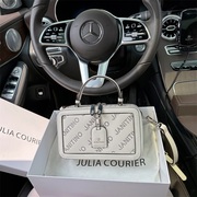 JULIA COURIER今年流行镶钻手提小方包包女2024春盒子包通勤