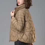 2002冬季羽绒棉服，女韩版0胖人fza20斤加肥，加大0斤妈妈棉衣潮