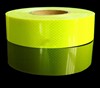 荧光黄绿色反光贴 车身安全警示胶带条 校车专用反光膜