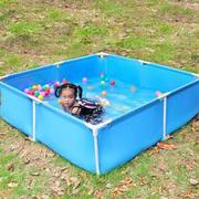 高档支架家h游泳大型成人儿童池用家庭免充气戏加厚水可移动