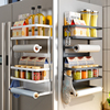 冰箱磁吸置物架侧收纳侧边壁挂式挂架厨房用品多功能保鲜膜收纳架