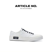 ARTICLE NO.1007白色帆布鞋百搭复古板鞋男女同款小白鞋