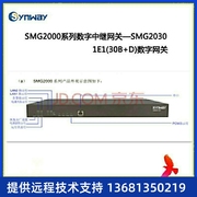 synway三汇SMG2060-2E1数字中继语音网关VOIP电话网关配