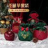 圣诞节礼物袋平安果包装盒礼盒儿童糖果袋袋2024平安夜苹果袋