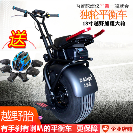 单轮自平衡电动车