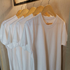 (买一送一)270g日本重磅纯棉，短袖t恤加厚实不透打底衫上衣男女