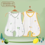 婴儿衣服夏季薄款无袖琵琶衣宝宝衣服夏季哈衣爬服新生婴儿儿衣服