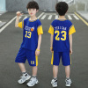 男童夏装套装篮球服2024儿童装男孩夏季中大童运动速干训练服