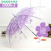 防晒动物男女童卡通透明雨伞，公主折叠儿童安全小学全自动超轻