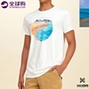 美国 Hollister海鸥/AF副牌 男士夏季潮图案印花时尚圆领短袖T恤