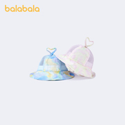 巴拉巴拉婴幼儿帽子新生儿男女宝宝，盆帽柔软2022款式，舒适印花可爱