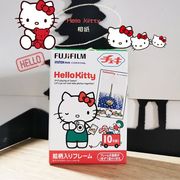 富士拍立得相纸，mini9经典kt绝版3寸hellokitty富士山迷你12胶卷