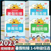 2023新版阳光同学暑假衔接一年级升二年级三年级四五六年级语文数学英语人教版北师版假期暑假作业衔接专项复习上册预习下册作业