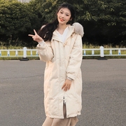 韩版大毛领设计感小众羽绒，棉服女2023秋冬季洋气时尚保暖外套
