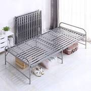 折叠床单人床钢丝床两折床铁艺床午休床，陪护床简易床两折床